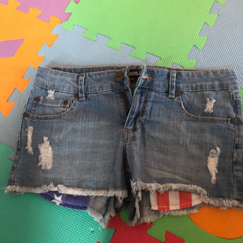 Jean shorts